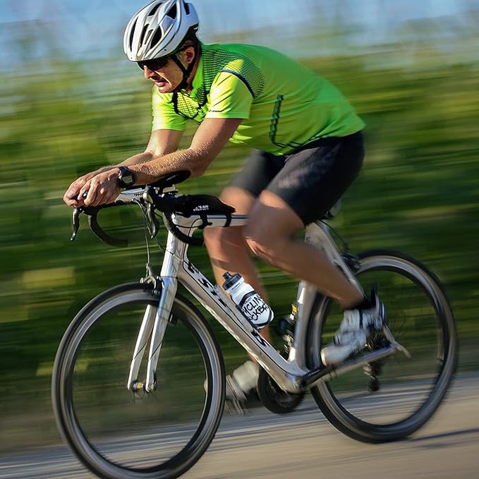 ROCKBROS Bike Water Bottle Holder Cage Aluminum Alloy Bicycle Water Bottle Cage Brackets Bike Cup Holder for Road Mountain Bikes Blue