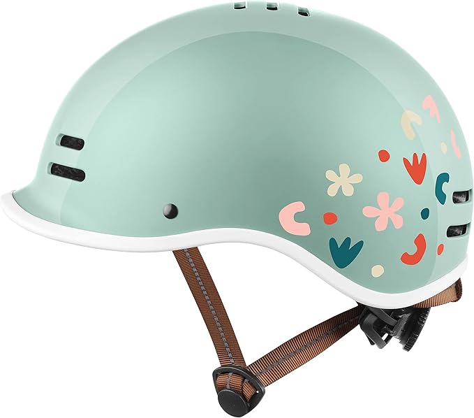 Retrospec Remi Kids' Bike Helmet for Youth Boys & Girls- Bicycle Helmet with Built-in Visor and Adjustable Reflective Straps for Skateboarding, Scooters, Rollerblading -