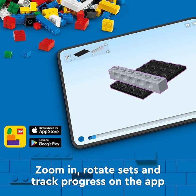 LEGO City Police Car and Muscle Car Chase, Emergency Vehicle Toy for Boys and Girls, Fun Gift for Kids Ages 6+ who Love Pretend Play Toys, Police Toy with Officer and Crook Minifigures, 60415