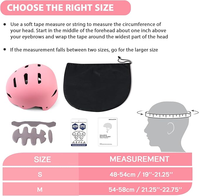 Kids Bike Helmet Ages 3-5-8-14, CPSC ASTM CPSIA Certified Toddler Helmet