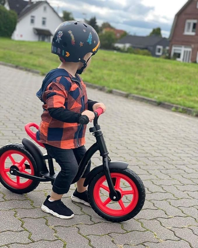 Simply Kids Bike Helmet with DIY Stickers, CPSC & CE Certified - Toddler Helmet for Skateboard Roller-Skating Bicycle Scooter