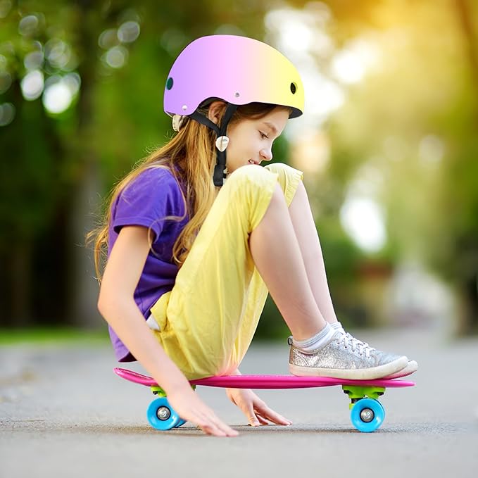 Kids Bike Helmet for 2-3-5-8-14 Ages Girls,Boys,Toddler,Kids and Youth, Ventilation and Impact Resistance Toddler Bike Helmet for Multi-Sport Bicycle Scooter Inline Roller Skate and Skateboarding