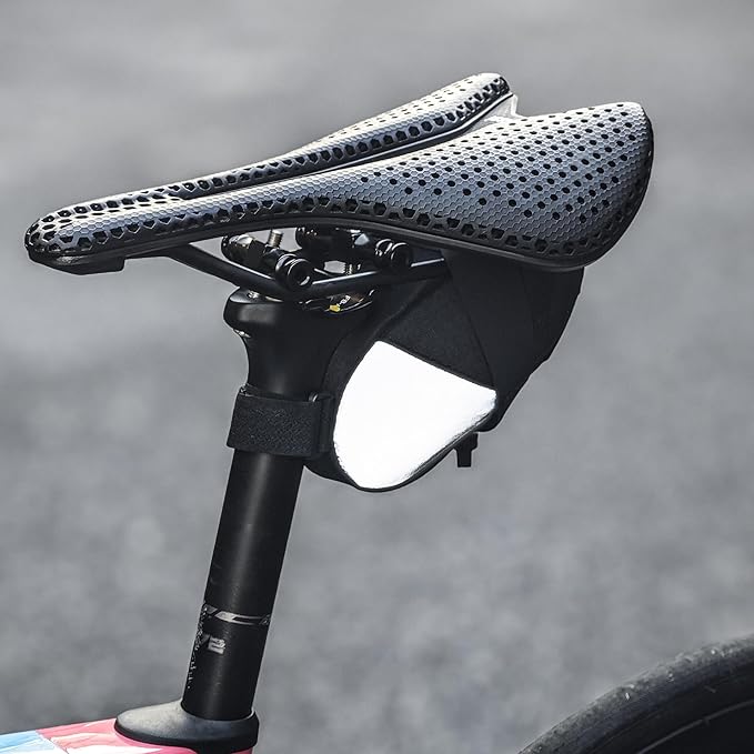 Rhinowalk Bike Seat Bag Bicycle Saddle Bag Cycling Under Seat Pouch for Mountain Road Biking and Commuting Trips