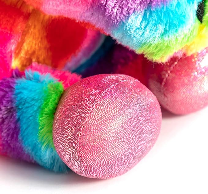HollyHOME Plush Unicorn Stuffed Animals Rainbow Unicorn Toy Holiday Birthday Gift for Girls 16 Inch