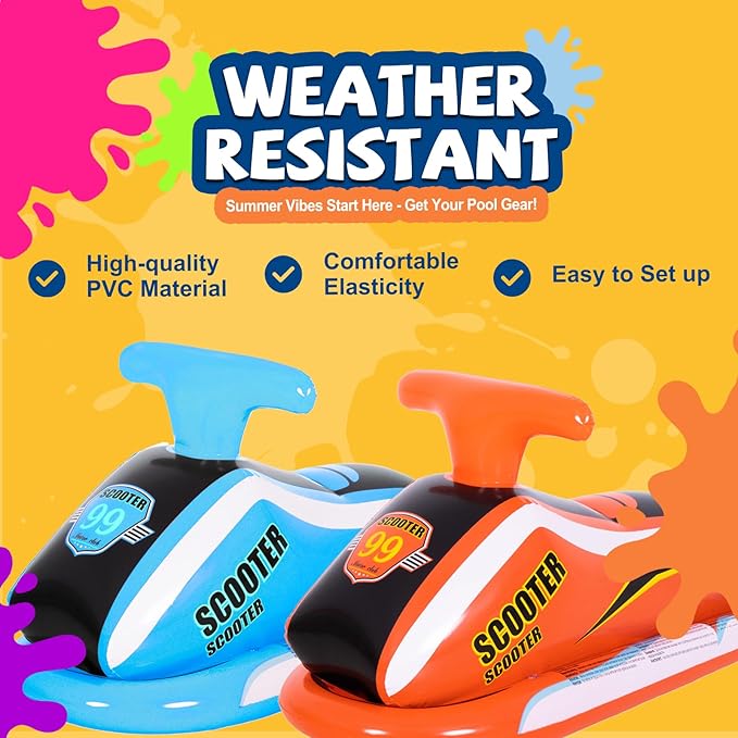 DIMAR GARDEN Inflatable Kids Pool Float, Child Pool Raft Toy