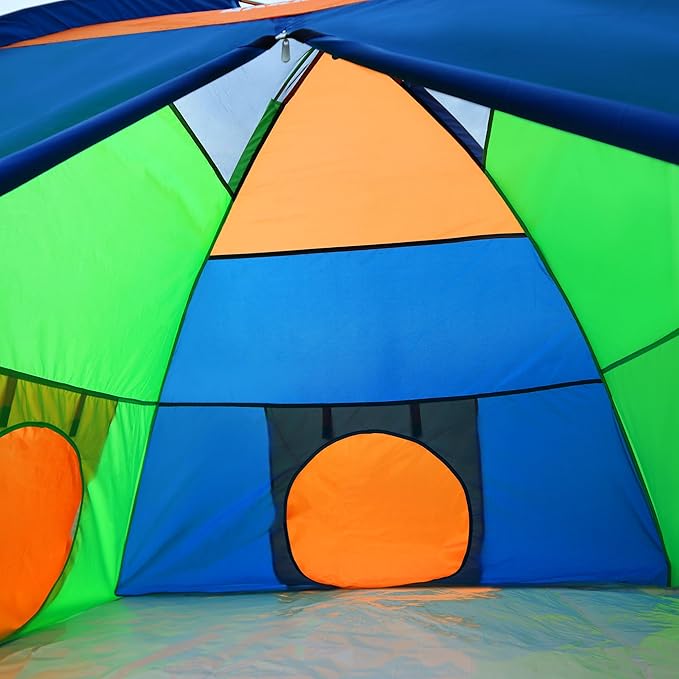 NARMAY® Play Tent Summer Camping Dome Tent for Kids Indoor/Outdoor Fun - 60 x 60 x 44 inch