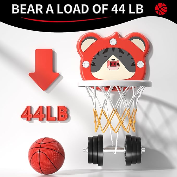 Toddler Basketball Hoop Indoor Toys Gifts for 3 4 5 Year Old Boys Kids, Indoor Mini Scoring Basketball Hoop for Toddler Kids Boys Ages 3-5 4-6, Ideal 3 4 5 6 Year Old Boys Birthday Gifts