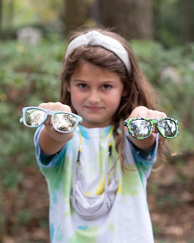 Sunnies Shades Kids Sunglasses, Toddler Sunglasses - Polarized UVA and UVB Protection, Anti-Slip Frame for kids.