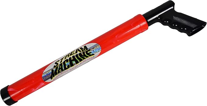 Stream Machine Water Gun Launcher - Single Barrel Water Blaster - Squirt Gun for Outdoor Games - Swimming Pool Toys (Colors Vary)