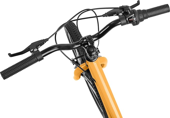 Retrospec Dart 20 & 24 Inch Kids Bike - 7-Speed Hybrid Bicycle for Ages 6-11 with 29in All-Season Tires & Shock Absorption - Adjustable Height Youth Bike with V-Brakes & Smooth Gear Shifting