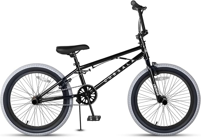 Freestyle BMX Bike, 18 20 Inch Kids Bicycle for 5-13 Years Old Kids and Beginner Level Rider, Multiple Colors