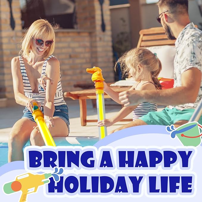 12 Pack 14 Inch Animal Water Guns for Kids,Super Water Soaker Blaster Squirt Guns,Summer Shooter Toys for Swimming Pool,Water Game Fighting Play Toys for Pool Party Beach Games