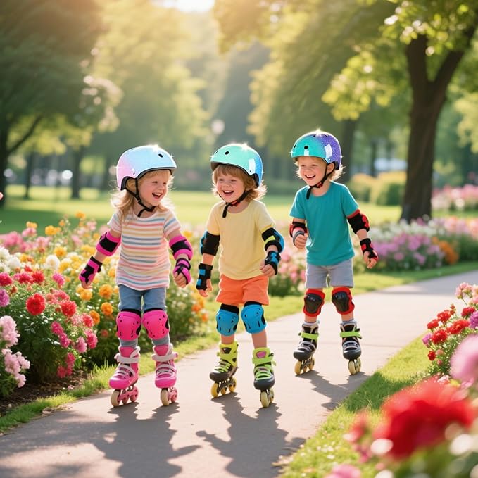 Kids Bike Helmet for 3-5-8-14 Years Kids Girls Boys Youth Bicycle Helmet for Scooter Balance Bike Roller Skating Skateboard Helmet