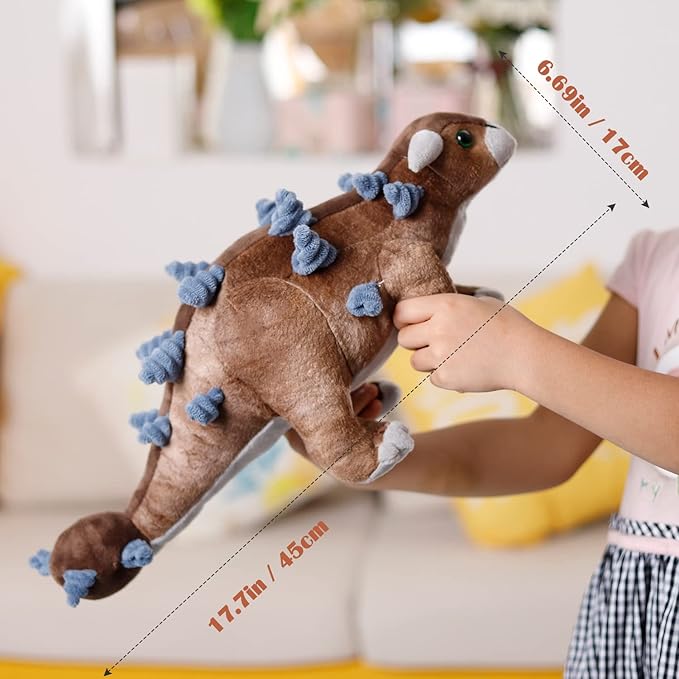 Dinosaur World Jurassic Zoo Series (Ankylosaurus 18")