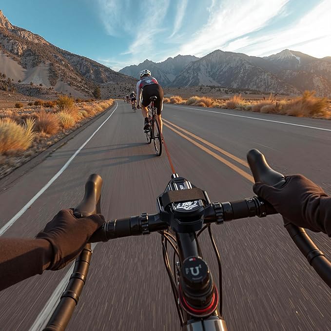 ENLEE Mountain Bike Tow Strap for Kids, Auto-Retractable Outdoor Riding Parent-Child Tow Rope with One Hook