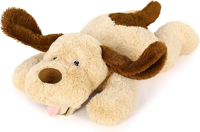 MaoGoLan Giant Dog Plush,31" Large Stuffed Animal Dog, Fluffy and Cuddly Stuffed Puppy Stuffed Animal Throw Pillow Toy Birthday for Girls Kids