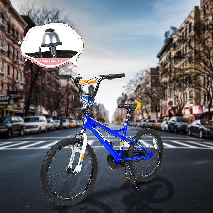 WEIZE Kids Bike,14 16 20 Inch Children Bicycle for Boys Girls Ages 3-12 Years Old, Rider Height 32-60 Inch, Coaster Brake, Multiple Color Options