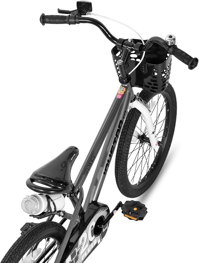 JOYSTAR Pluto 12 14 16 18 20 Inch Kids Bike with Light Up Training Wheels, Kids' Bicycle for Boys Girls Age 3-12 Years, Children Bikes, Multiple Colors