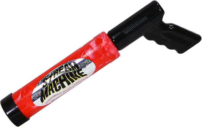 Stream Machine Water Gun Launcher - Single Barrel Water Blaster - Squirt Gun for Outdoor Games - Swimming Pool Toys (Colors Vary)