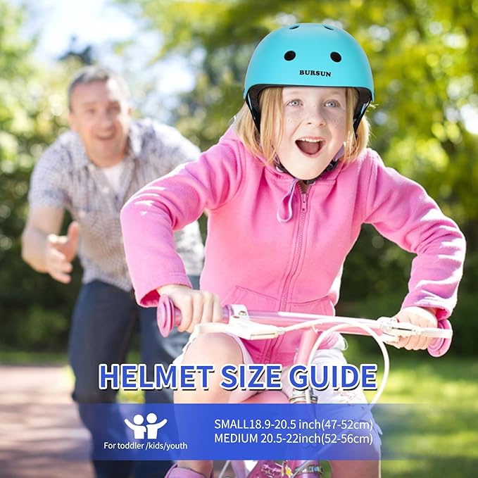 Kids Helmet Toddler Bike Helmets for Ages 2-3-5-8-14 Years Kids Girls Boys Youth, Adjustable Multi-Sport Helmet for Skateboard Cycling Scooter Balance Bike Inline Skating Longboard Roller Skate