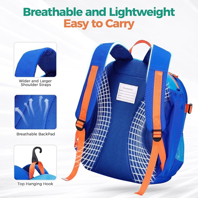 Choco Mocha Kids Baseball Bag, Large Youth Baseball Backpack Softball Bag for Girls T-Ball with Bat Holder