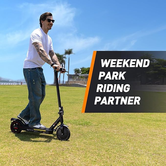 Electric Scooter, 650W/500W/350W Powerful Motor, 22/18 MPH Top Speed, 23/21 Miles Long Range, 10"/8.5" Pneumatic Tires, Smart App, UL Certified Foldable Commuting Electric Scooter for Adults and Teens