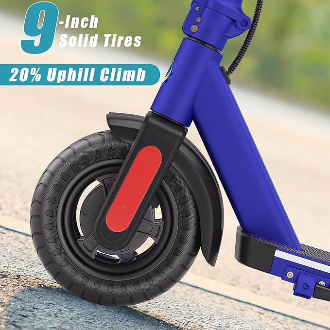 Caroma Electric Scooter, 750/500/350W Motor & 25/20 MPH Speed, Fast Adjustable Electric Scooter for Adults Max 25/20 Miles, Foldable Commuting E-Scooter w. Dual Braking System & Cruise Control