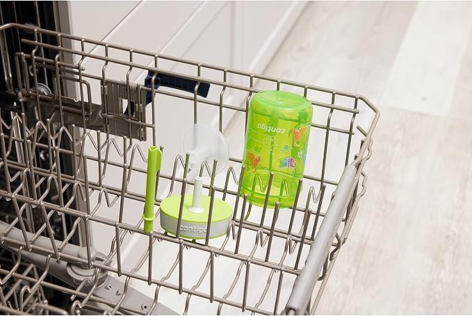 Contigo Kids’ Leighton Straw Tumbler with Spill-Proof Lid, 14 Oz., 2-Pack