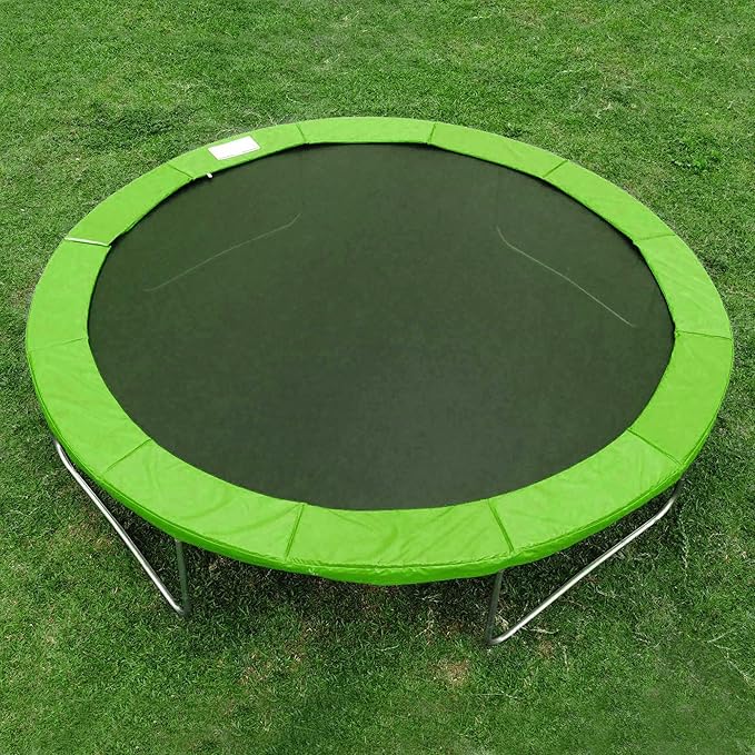 AW 12/13/14/15FT Trampoline Spring Cover Replacement Trampoline Safety Pad Trampoline Accessories, UV-Resistant, PVC EPE Foam Protection Blue/Multicolor/Green