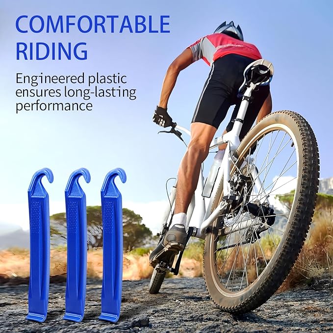 Tire Lever Bicycle Repair Tools Tyre Lever Tire Removal Tool for Tire Removal and Installation, Fits Most Bicycle Tires
