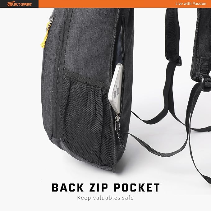 SKYSPER Small Daypack 10L Hiking Backpack Packable Lightweight Travel Day Pack for Women Men