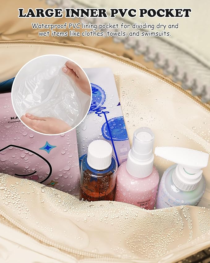 Gifts for 12 Year Old Girls-Duffle Bag for Travel Women, Travel Bags,Party Gifts-Initial Overnight Bag with Wet Pocket,Lightweight Weekender Bags Personalized Gym Tote with Makeup Pouch