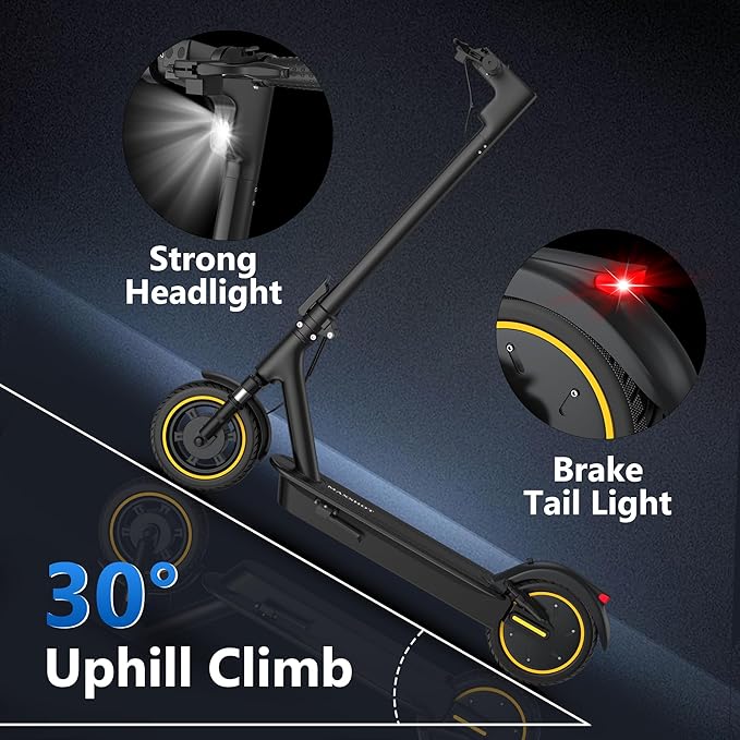 Electric Scooter for Adults, 8.5/10/14" Tires, 19/22Mph, 350W/500W Motor, 21-28 Miles Range, Folding E-Scooter with Dual Suspension,APP(V1/SPRO/MAX/PRO/X1/X1PRO)