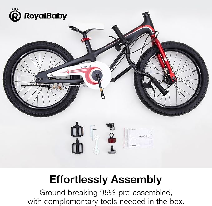 RoyalBaby Magnesium Kids Bike Lightweight Alloy Children Sport Bicycle 14/16/18 Inch Wheel for Boys Girls Ages 3+ Years