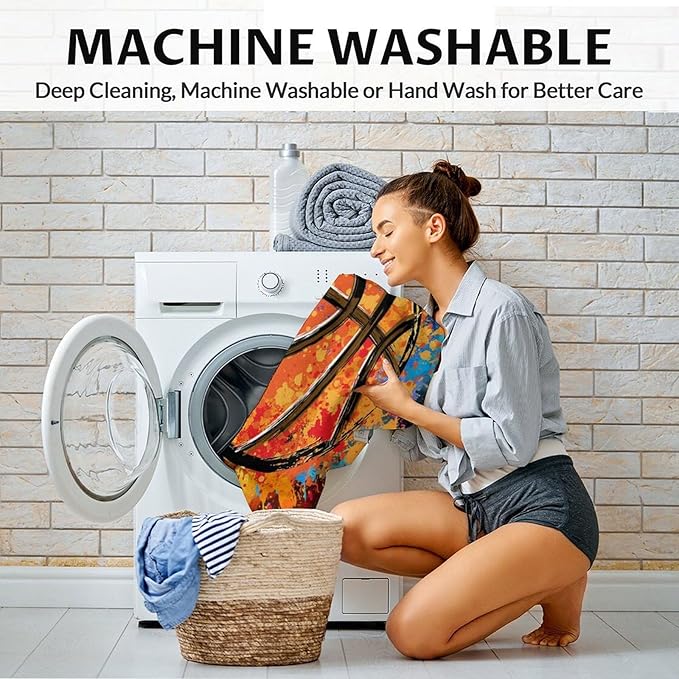 Blanket for Boys - Basketball Throw Blanket Gift for Basketball Lover - 50x40 Inches Sports Blankets for Kids Teens - Black Soft Fuzzy Basketball Stuff for Couch Sofa Bed