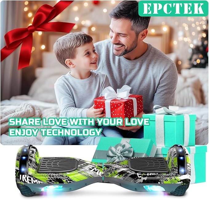 Scooter with Seat Attachment for Kids Adults, 6.5'' 8.5''Balancing Scooter with Bluetooth Speakers & Colorful LED Light with Kart