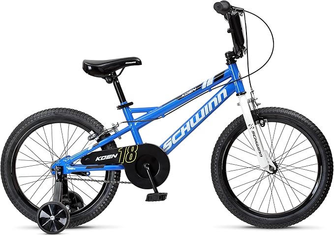 Schwinn Elm and Koen Bike or Balance Bike, 12-20 Inch Bike for Kids Ages 2-13, Black, Blue, Red, Teal, Pink or Purple, SmartStart Ergonomic Design, Adjustable Seat Grows with Child, Training Bicycle