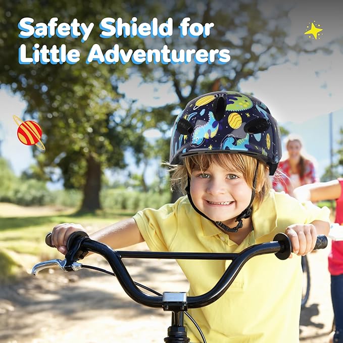 Kids/Youth Bike Helmet for Boys Girls and Teens, Adjustable and Multi-Sport for Bicycle, Kick Scooter, Skateboard, Roller/Inline Skate