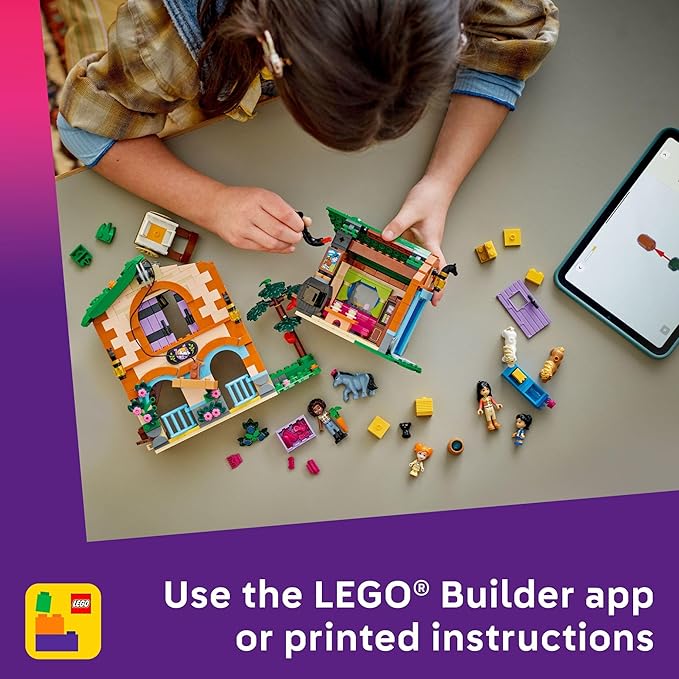 LEGO Friends Pony Ranch & Stable Pretend Play Building Toy - Playset with 3 Horse Toys for Creative Storytelling - Birthday Gift Idea for Girls & Boys, Ages 7+ Who Love Horse Stuff - 42654