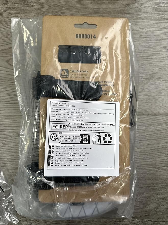 Rhinowalk Bike Top Tube Bag Bike Frame Bag Waterproof Bicycle Bag Professional Cycling Accessories for Mountain Road Bike