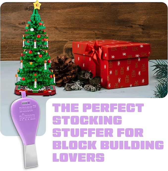 Brick Popper - World's Fastest Brick Separator - Efficient Remover for Kids & Adults - Ages 6+ - Essential Tool (Purple)