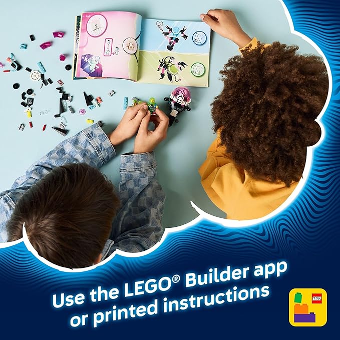 LEGO DREAMZzz Mateo vs. Cyber Brain Mech Robot Building Toy for Kids - Pretend Play Set W/Matteo & Dreamling Toy Figures for Boys & Girls, Ages 8+ - 2 Ways to Build - Gift Idea for Birthdays - 71495