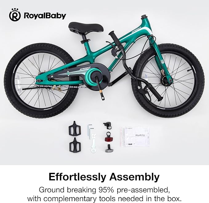 RoyalBaby Magnesium Kids Bike Lightweight Alloy Children Sport Bicycle 14/16/18 Inch Wheel for Boys Girls Ages 3+ Years