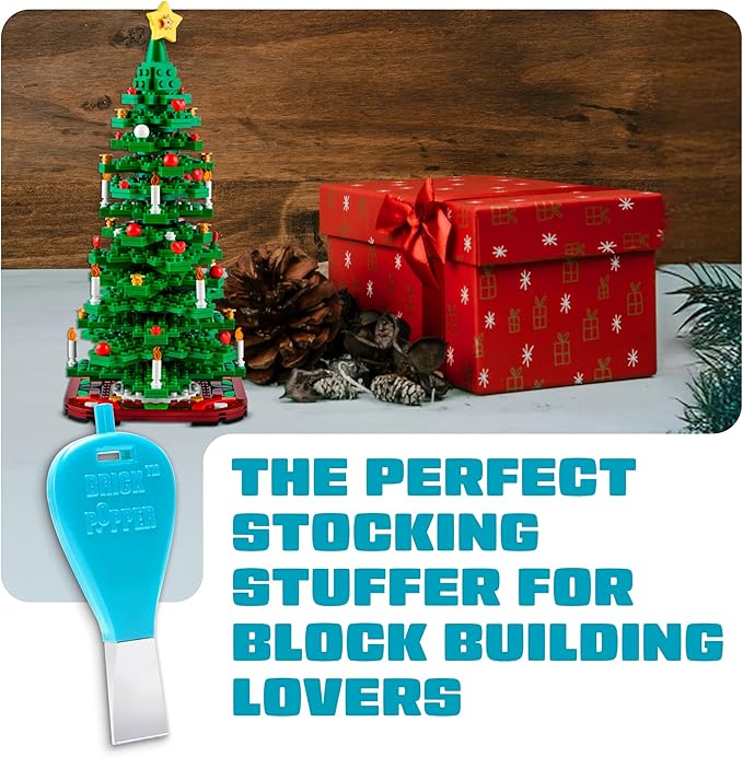 Brick Popper - World's Fastest Separator Tool - Efficient Remover for Kids and Adults - Perfect for Ages 6 and Up - Essential Tool (Light Blue)