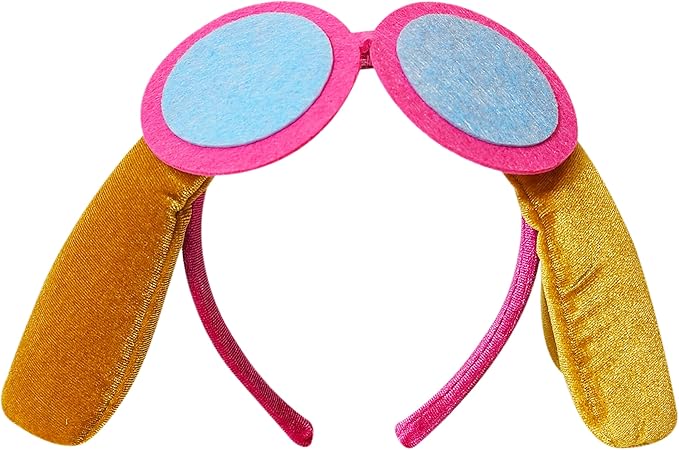 LUV HER Licensed PAW PATROL Headbands for Girls - Kids Jewelry - Dress Up Set All in one Giftable Box - Headband - Play Jewelry Set - 4pc (Toddler Headband, Necklace, Dress Up Bracelet, Ring) Ages 3+