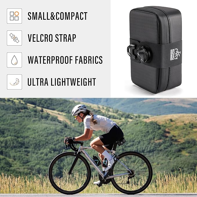 Bike Repair Tool Kit-Co2 Inflator Kits With Co2 Cartridges,8 In 1 Multi Tools, Saddle Bag, Tire Tube Patches & Tire Levers Included- Bike Maintenance Emergency Repair Tool Kit