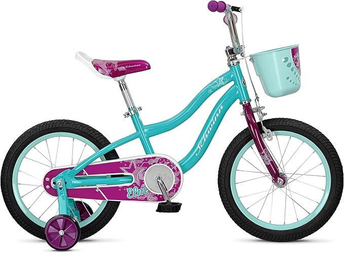 Schwinn Elm and Koen Bike or Balance Bike, 12-20 Inch Bike for Kids Ages 2-13, Black, Blue, Red, Teal, Pink or Purple, SmartStart Ergonomic Design, Adjustable Seat Grows with Child, Training Bicycle