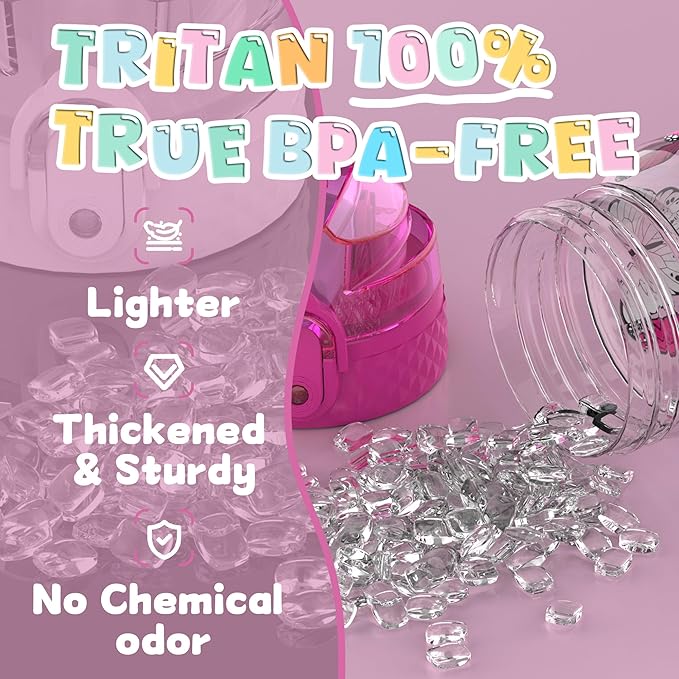 OLDLEY 17oz Kids Water Bottle for school Girls Boys, Water Bottle With Silicone Straw, Leak-Proof Tritan BPA-Free, Reusable water bottles for kids, Colorblock Butterflies