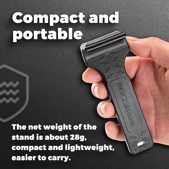 ROCKBROS Bike Tire Lever Tire Removal Tool Quick and Easy Tire Removal and Installation for Road or Mountain Bike Tires,Pack of 1,Black