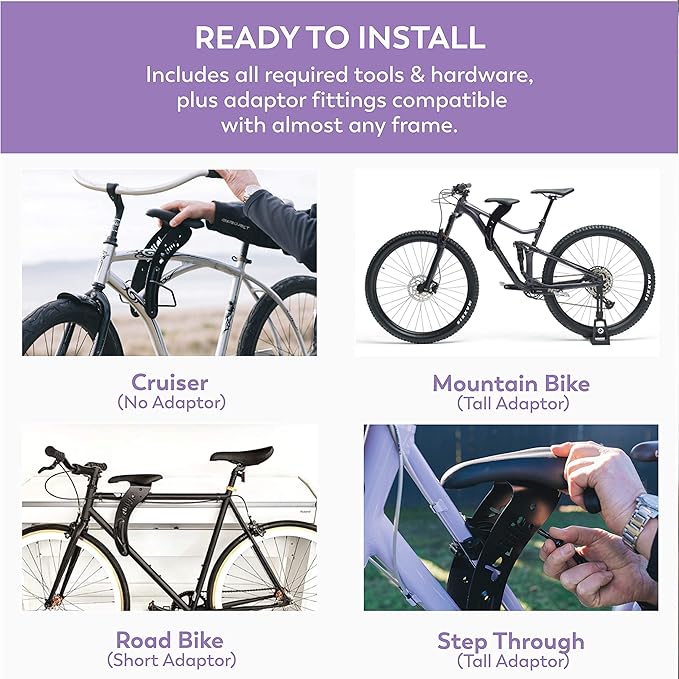 Front-Mounted Kids Bike Seat for Active Riding